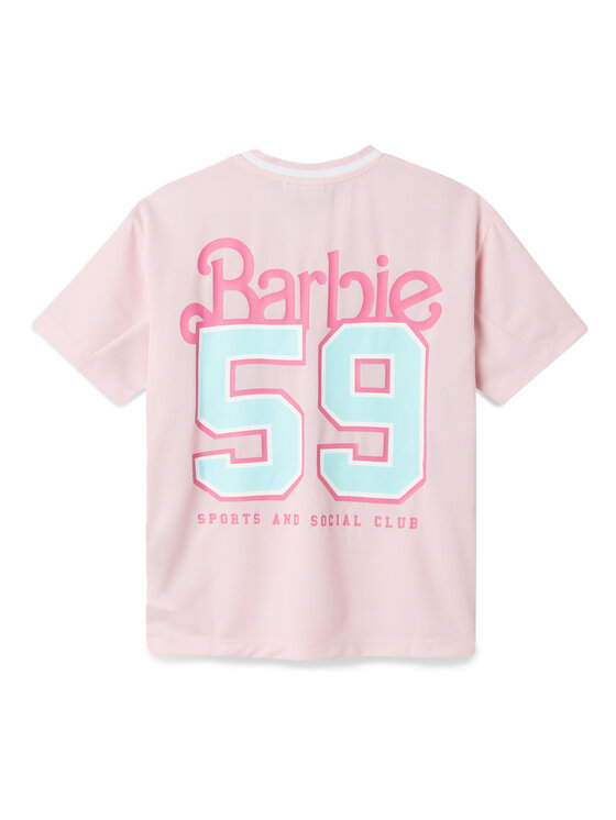NAME IT NAME IT T-Shirt Barbie 13243113 Růžová Relaxed Fit