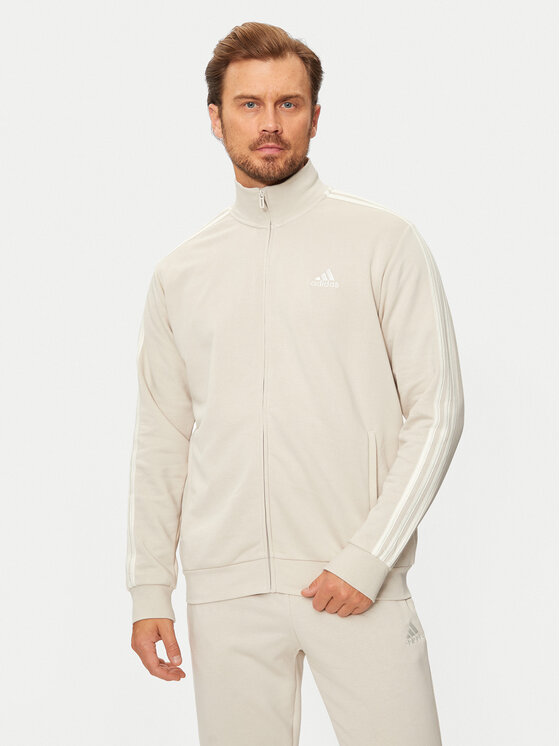 Adidas jogginganzug beige clearance