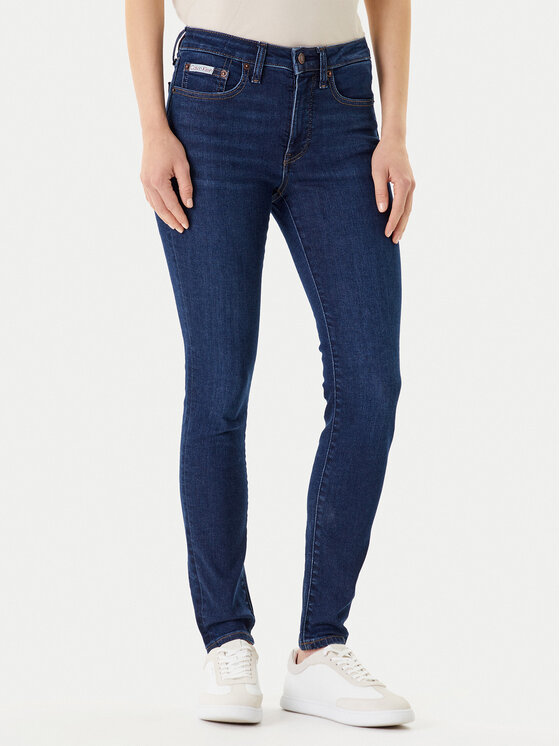 Calvin Klein Jeans Damskie Jeansy, rozmiar 27, Grantowe, LV047B772G