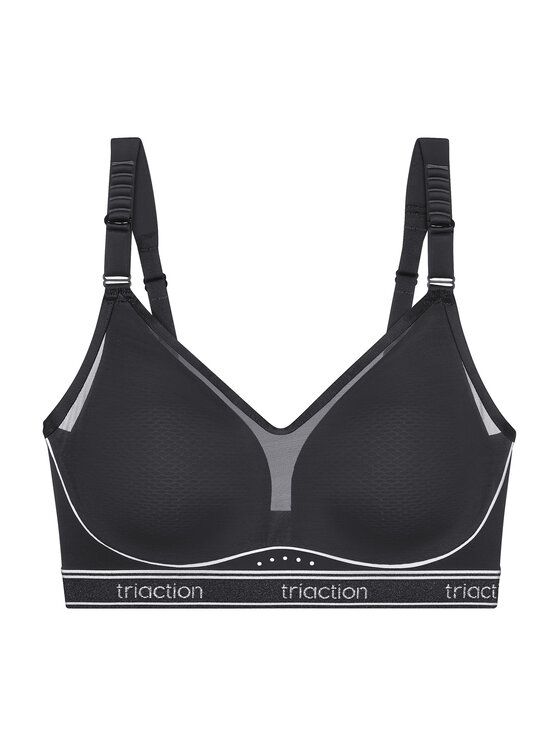Triumph Triumph Biustonosz sportowy Triaction Cardio Breeze 10226330 Czarny