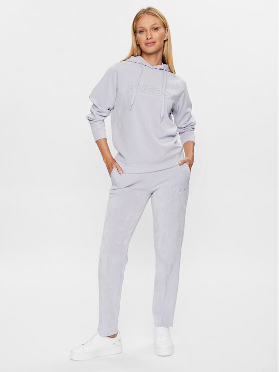 Guess Guess Mikina Euphemia V2BQ01 KBC00 Modrá Regular Fit