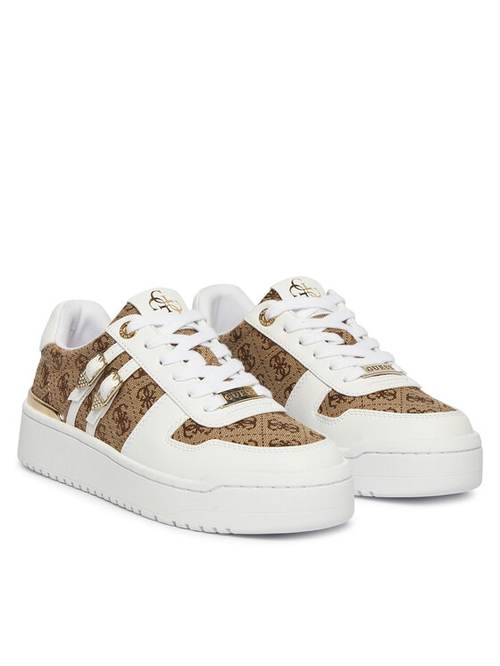 Guess Guess Sneakers FLFMA2 FAL12 Marrone chiaro