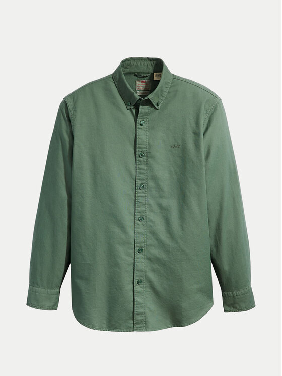 Levi's® Levi's® Cămașă Authentic A7210-0002 Verde Relaxed Fit