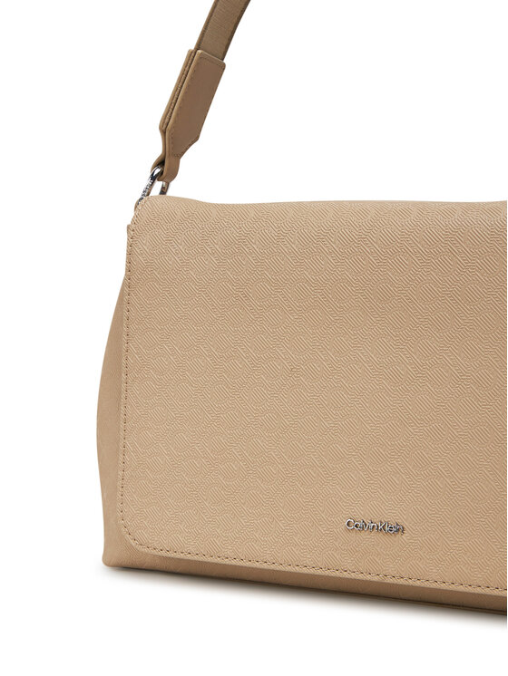 Calvin Klein Calvin Klein Torbica Ck Must Satchel_Mono K60K613181 Bež
