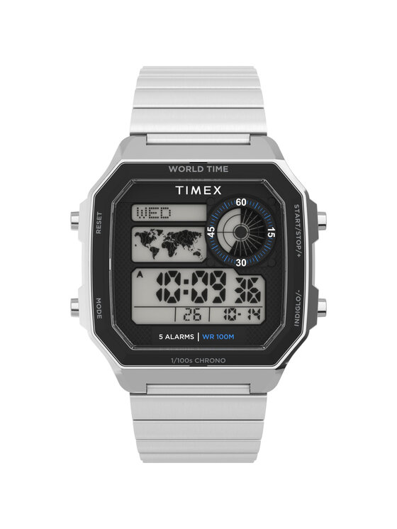 Timex Timex Hodinky TW5M68900 Stříbrná
