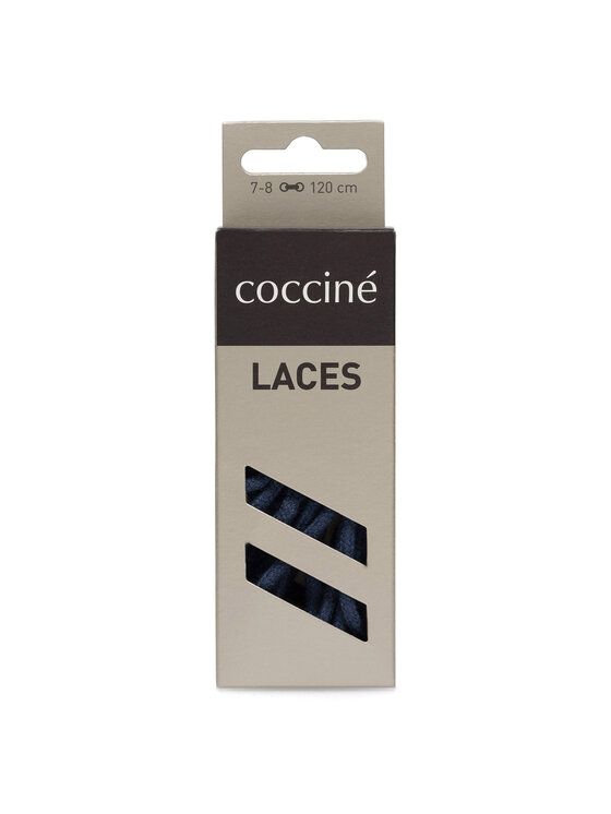 Coccine Coccine Șireturi pentru încălțăminte SZNUROWADŁA 120 cm F3 BAWEŁNIANE v.AZ Bleumarin