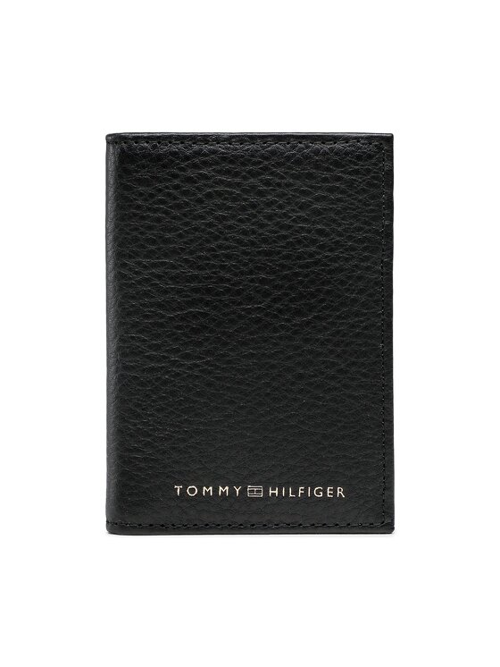 Tommy Hilfiger Tommy Hilfiger Etui na karty kredytowe Th Premium Leather Bifold AM0AM10991 Czarny