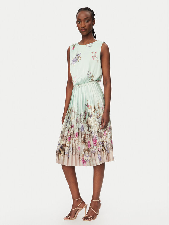 Rinascimento Rinascimento Coctailkleid CFC0128212003 Grün Regular Fit