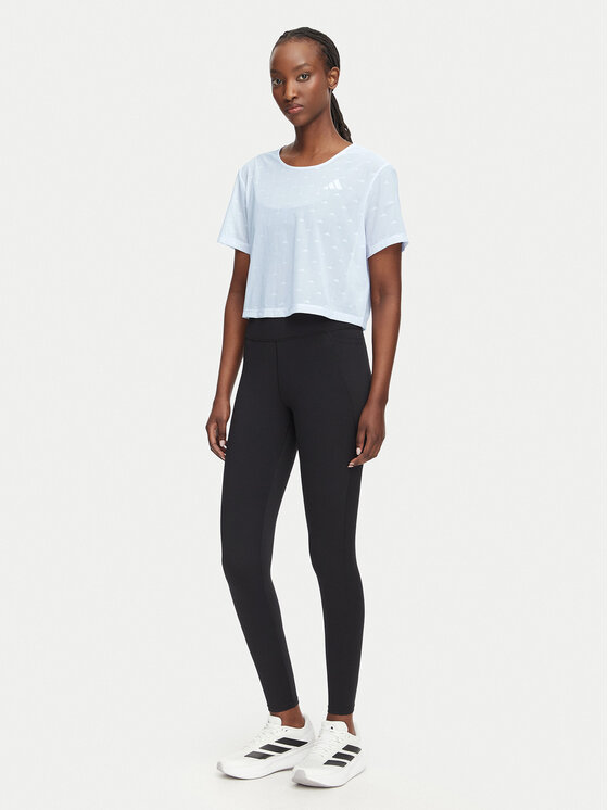 adidas adidas Футболка Strength Essentials Workout Boxy Mesh KT3828 Білий Relaxed Fit