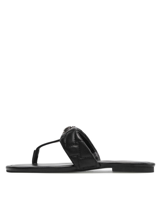 Kurt Geiger Kurt Geiger Flip flop Kensington T-Bar Sandal 8651400109 Negru