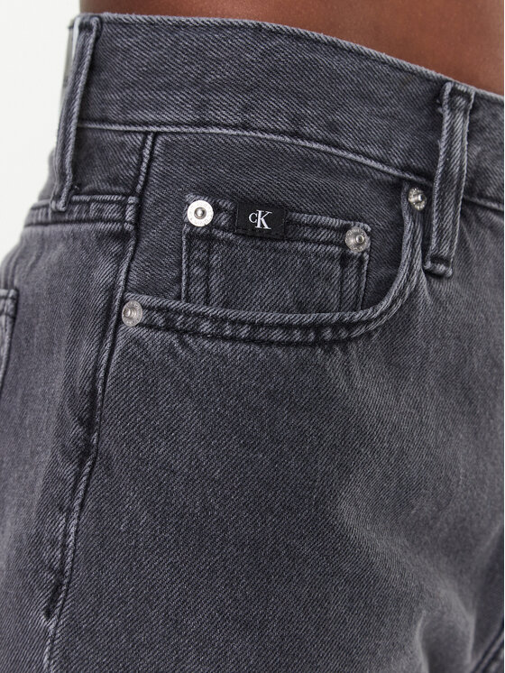 Calvin Klein Jeans Calvin Klein Jeans Τζιν σορτσάκια J20J220647 Μαύρο Mom Fit