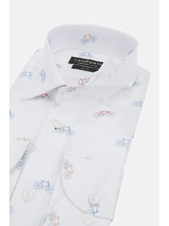 Lancerto Lancerto Koszula Marisol KO073120000016 Kolorowy Slim Fit