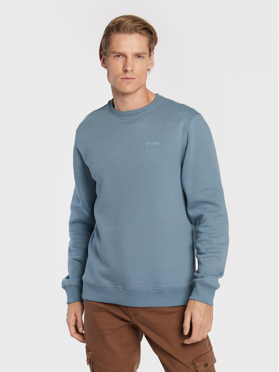 Blend Blend Μπλούζα Downton 20712522 Μπλε Regular Fit