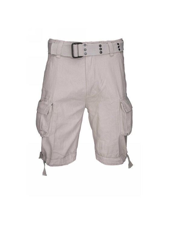Brandit Brandit Szorty materiałowe 2001.12.XXL Szary jasny Regular Fit