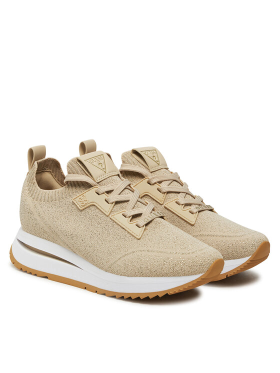 Guess Guess Sneakersy FLPEST FAB12 Béžová