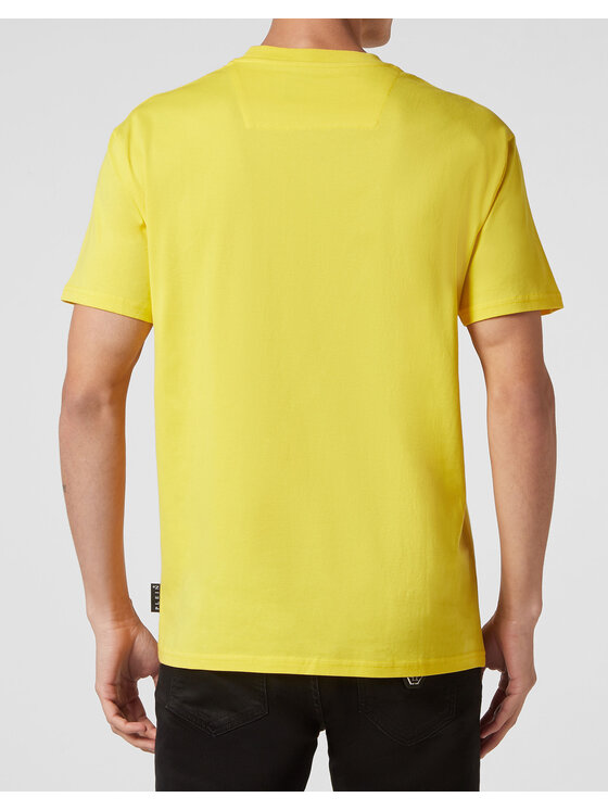 PHILIPP PLEIN PHILIPP PLEIN T-shirt 1873 Giallo Regular Fit