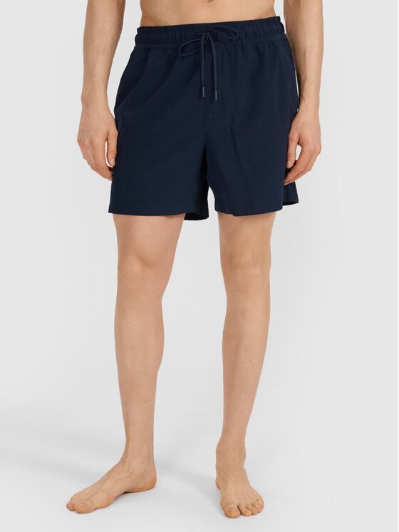 4F 4F Szorty plażowe 4FWSS25UBDSM134-30S Niebieski Regular Fit