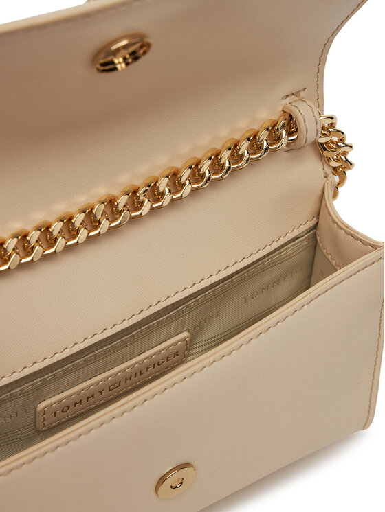 Tommy Hilfiger Tommy Hilfiger Сумка Th Heritage Mini Crossover Chain AW0AW17222 Бежевий