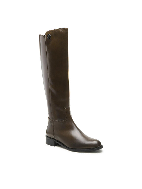 Solo Femme Solo Femme Kozaki 33944-04-M47/000-51-00 Zielony