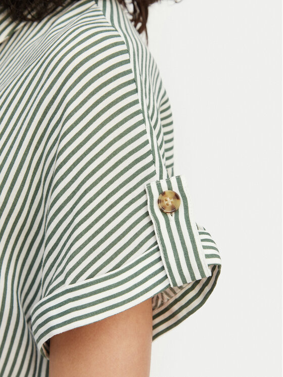 Vero Moda Vero Moda Košulja Bumpy 10310139 Zelena Regular Fit