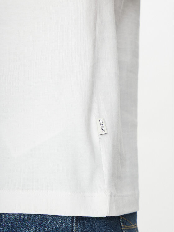 Guess Jeans Guess Jeans T-Shirt M5GI55 K8FQ4 Weiß Regular Fit