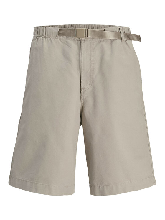 Jack & Jones Jack & Jones Bavlnené šortky Towen 12273685 Béžová Baggy Fit