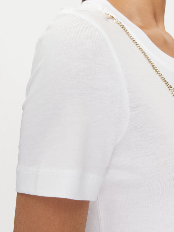 Marciano Guess Marciano Guess Marškinėliai Olivia 4YGI16 6138A Balta Regular Fit