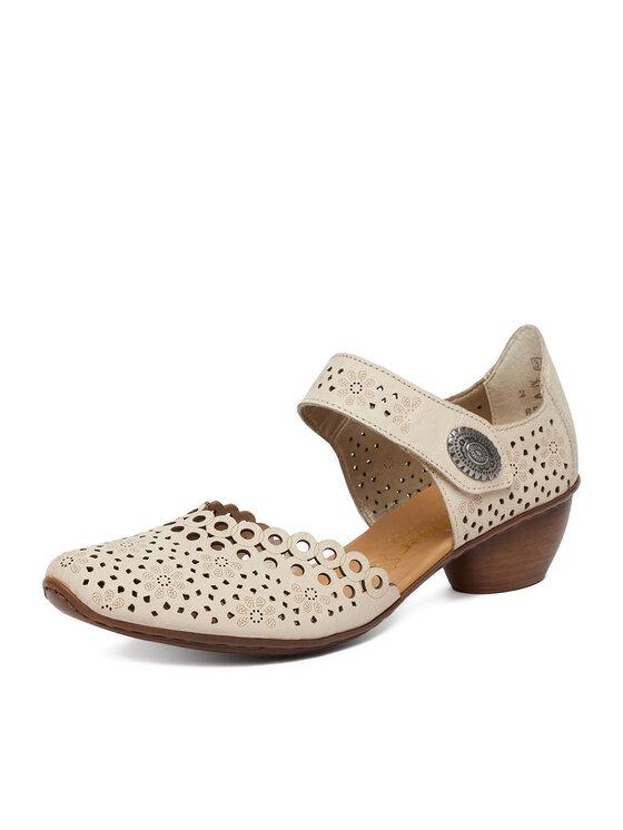 Rieker Rieker Halbschuhe 43753-60 Beige