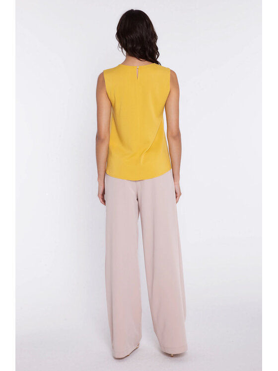 NIFE NIFE Halenka B225 Žlutá Regular Fit