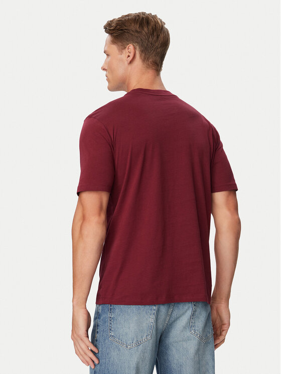 HUGO HUGO T-Shirt Dero222  50466158 Różowy Regular Fit