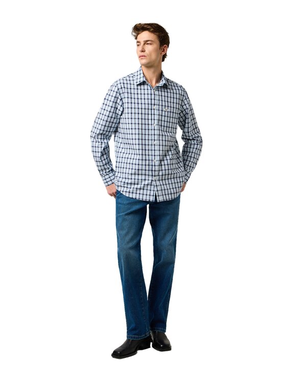 Wrangler Wrangler Särk 112371552 Sinine Regular Fit