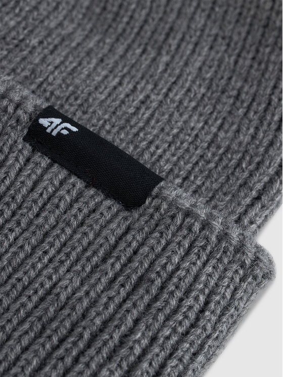 4F 4F Čiapka 4FJWAW25ACAPU652-24M Sivá