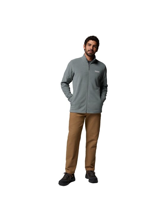 Columbia Columbia Polar Basin Trail III Full Zip Fleece Szary Regular Fit