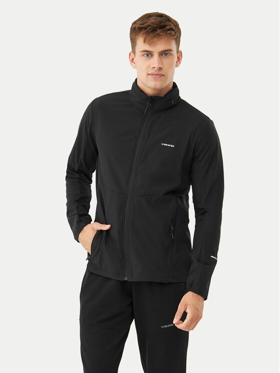 Viking Prechodná bunda Acadia Man 720/25/6229 Čierna Regular Fit