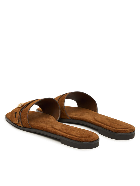 Tory Burch Tory Burch Šľapky Romy 183306 Hnedá