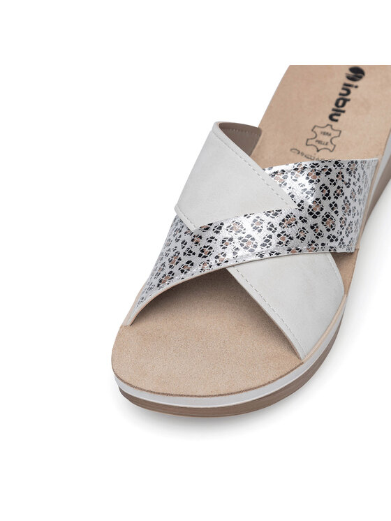Inblu Inblu Pantoletten FT000013 Beige