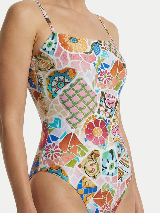 Seafolly Seafolly Kupaći kostim Beach Bohème 11182-300 Ružičasta