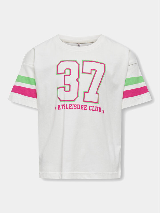 Kids ONLY Kids ONLY T-särk Vera 15322499 Valge Regular Fit