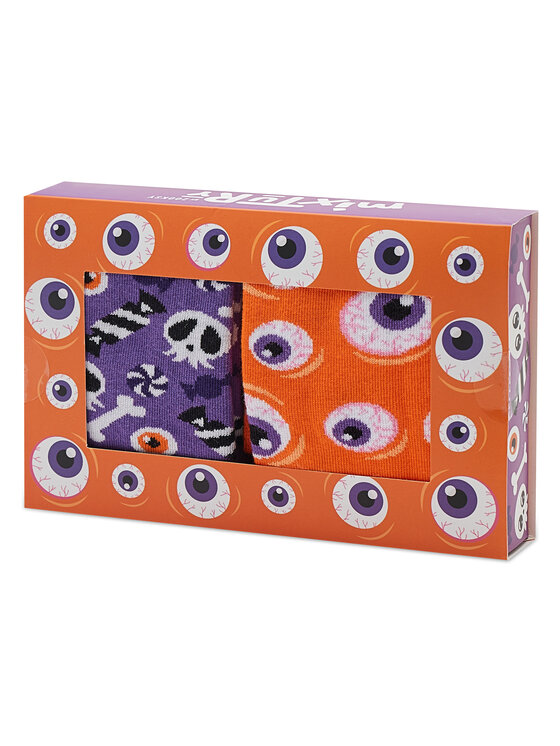 Zooksy Zooksy Ilgos kojinės Mixtury Halloween Spalvota