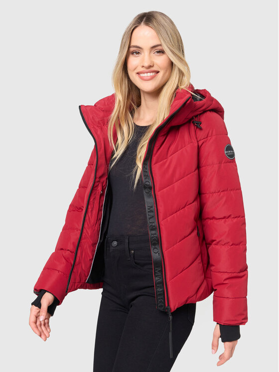 Marikoo Marikoo Kurtka zimowa Samuiaa XVI Czerwony Regular Fit
