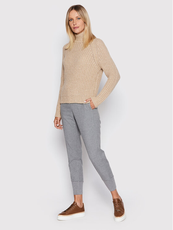 Peserico Peserico Pullover S99741F03 Beige Regular Fit