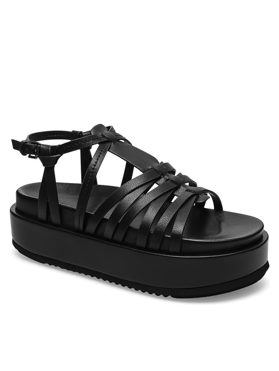 Badura Badura Sandali WYL3857-2 Črna