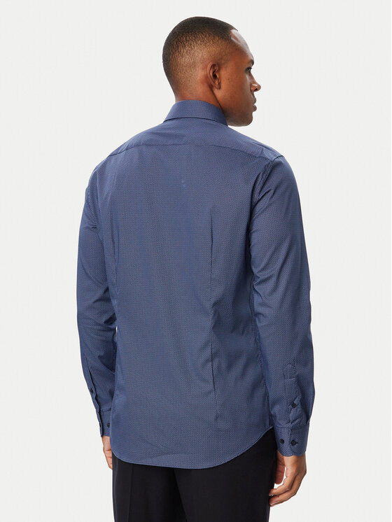 Tommy Hilfiger Tommy Hilfiger Särk MW0MW44711 Tumesinine Slim Fit