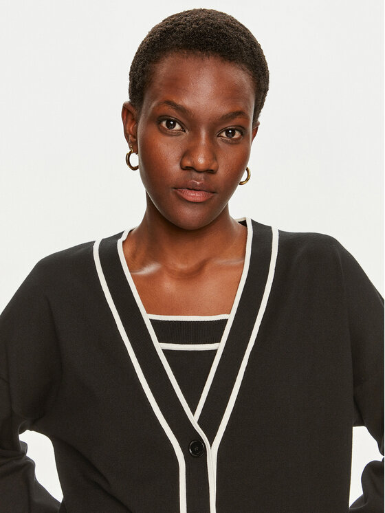 BOSS Boss Cardigan Flodina 50518348 Nero Regular Fit