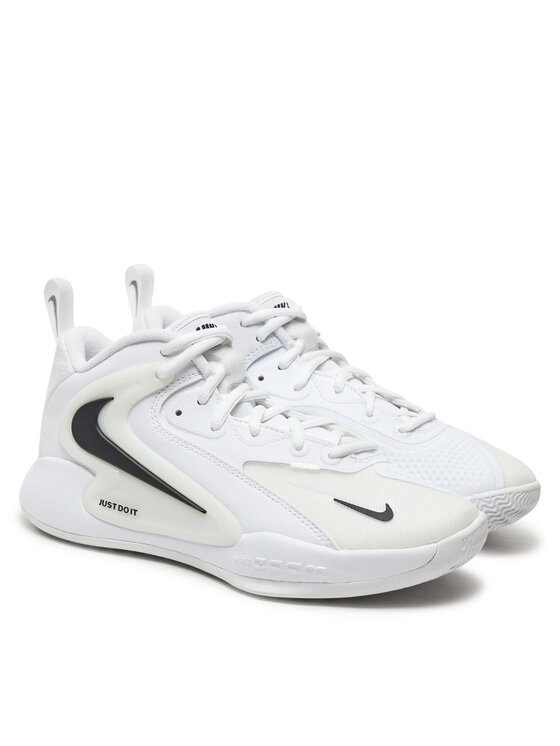Nike Nike Tenisice za dvoranski nogomet Zoom Hyperset 2 FQ7070 101 Bijela