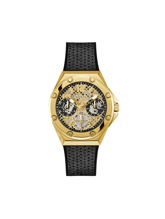 Guess Pulkstenis Sport Continental GW0620L2 Melns