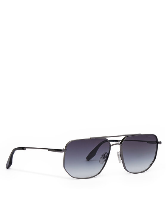 Okulary przeciwsłoneczne Trussardi, Srebrne, TSM3014