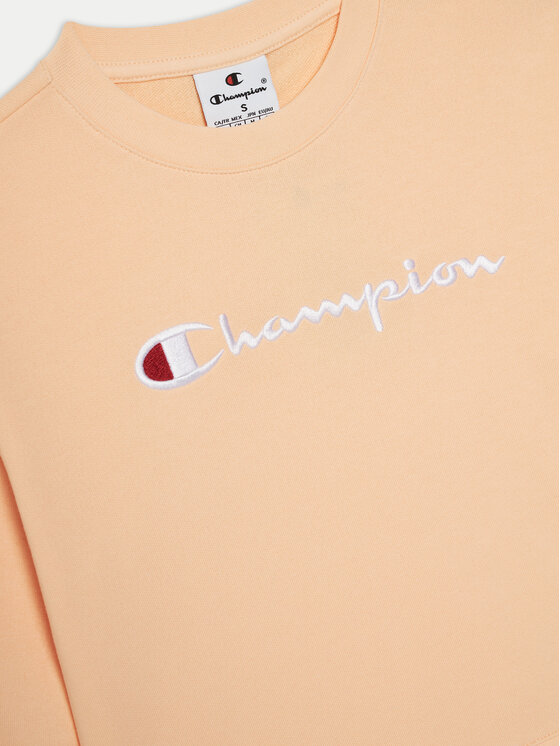 Champion Champion Bluza 405086 Pomarańczowy Regular Fit
