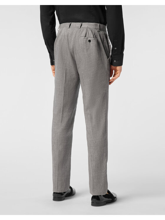 PHILIPP PLEIN PHILIPP PLEIN Pantaloni di tessuto 24595 Beige Regular Fit