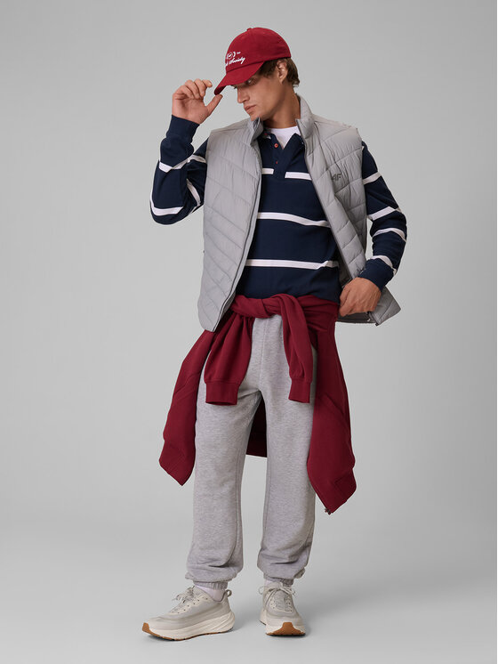 4F 4F Kamizelka BASIC+ Szary Regular Fit